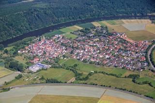 Luftaufnahme von Bettingen