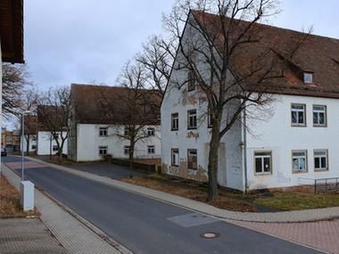 Das "Vier-Finger-Gebäude" im Stadtteil Reinhardshof