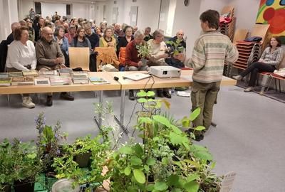 Blick in die Zuhörerreihen des Vortrags