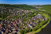 Luftbild des Stadtteils Eichel-Hofgarten
