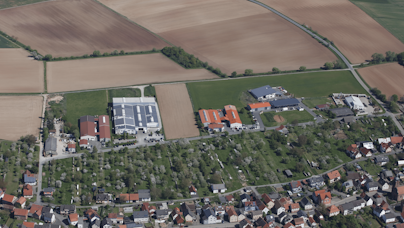 Luftbild Gewerbegebiet Dörlesberg