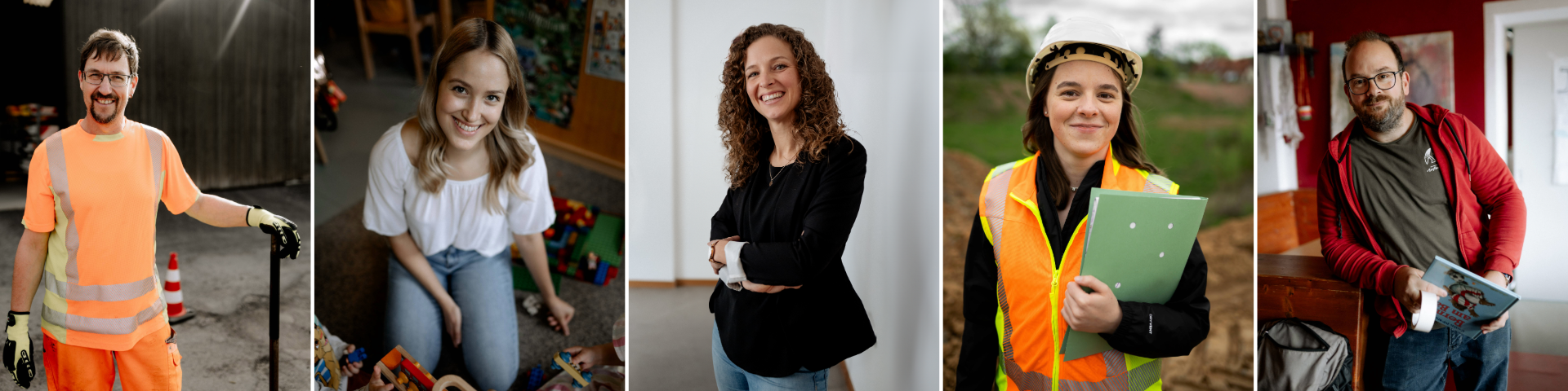  Symbolbild: In einem Wald springt jemand über zwei querliegende Baumstämme und symbolisiert so den "Sprung in eine Anstellung" bei der Stadt Wertheim. 