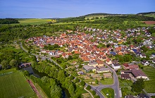 Luftbild der Ortschaft Reicholzheim